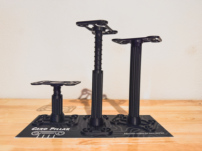 Card Pillars – Trading Card Support Blocks for Storage & Display